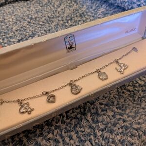 Vintage Winnie The Pooh Charm Bracelet